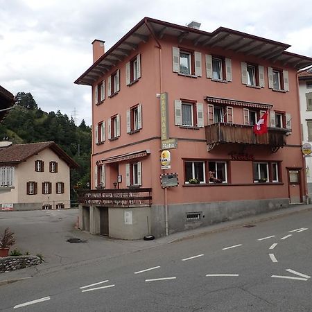 Hotel Raetia Tiefencastel Buitenkant foto